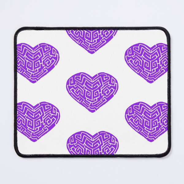 Item preview, Purple Labyrinthine Heart designed and sold by Nealoc.