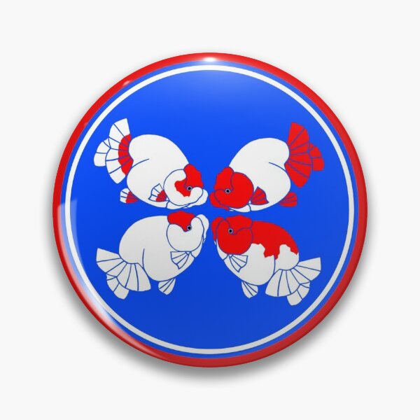 Item preview, Ranchu Goldfish Logo 1008 designed and sold by Nosnah.
