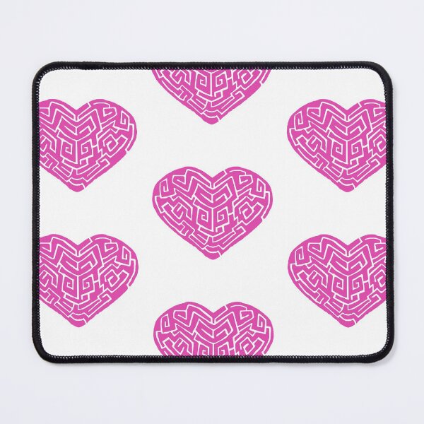Item preview, Pink Labyrinthine Heart designed and sold by Nealoc.