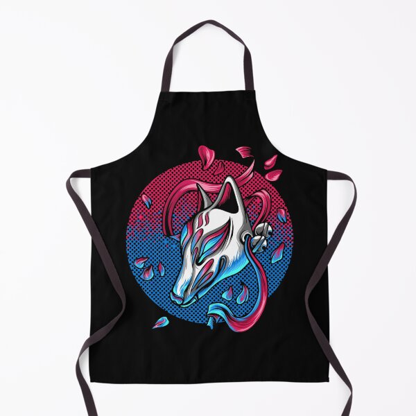 Item preview, Kitsune with Sakura Leaves designed and sold by LilysGoodies.