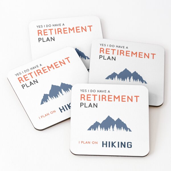 Item preview, Hiking Adventure Hiker Retirement Funny designed and sold by TastefulTees.