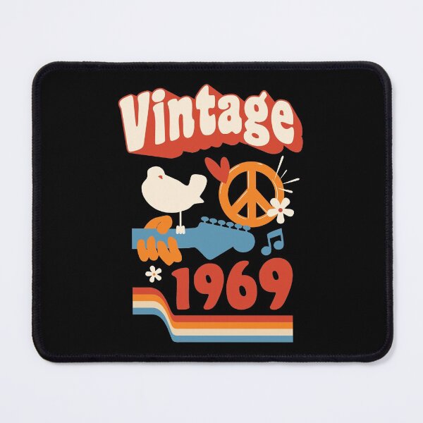 Item preview, Vintage 1969 - Woodstock Retro Birthday designed and sold by PulpTrends.
