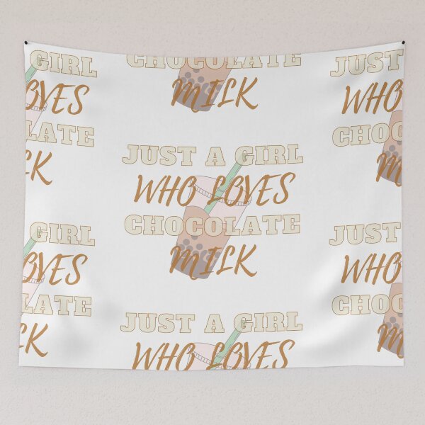 Item preview, Just A Girl Who Loves Chocolate Milk designed and sold by nestoras28.