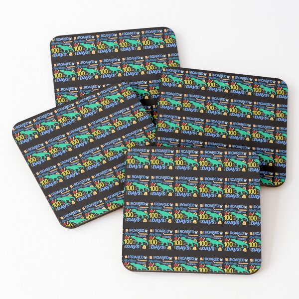 Item preview, I Roared My Way Through 100 Days Of School Pre-K Dinosaurus designed and sold by DesignByMai.