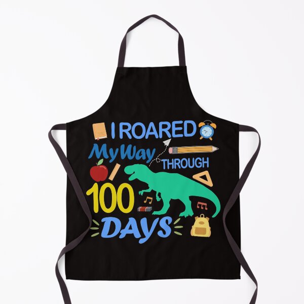Item preview, I Roared My Way Through 100 Days Of School Pre-K Dinosaurus designed and sold by DesignByMai.
