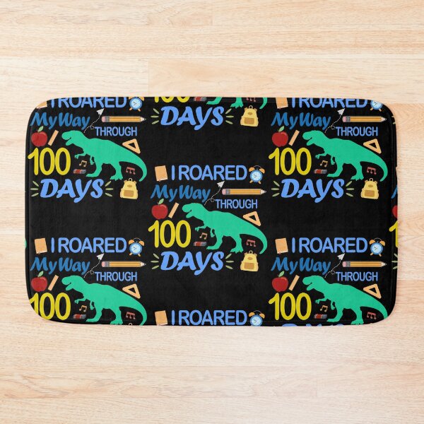 Item preview, I Roared My Way Through 100 Days Of School Pre-K Dinosaurus designed and sold by DesignByMai.