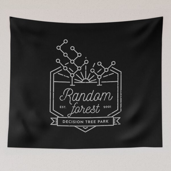 Item preview, Random forest (Grey lines) designed and sold by visualizards.