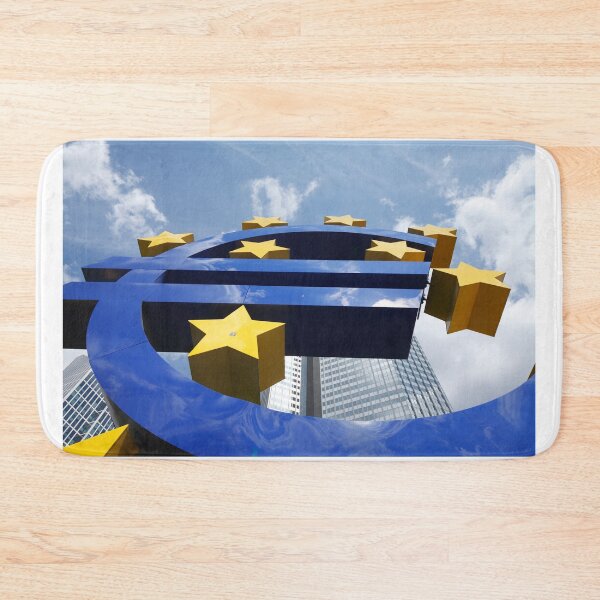 Artikelvorschau, Euro-Symbol vor dem Gebäude der EZB, Frankfurt entworfen und verkauft von Torsten Krüger.