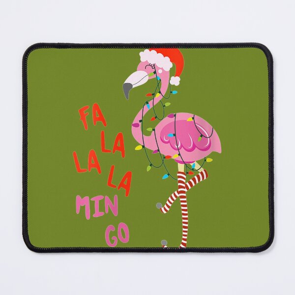 Item preview, Fa La La La mingo Flamingo Christmas Pajama  designed and sold by BeautyFlower111.