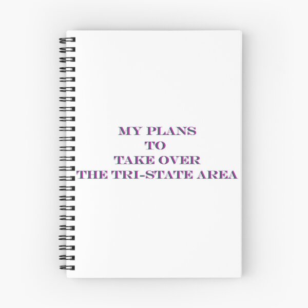 Item preview, My plans to take over the tri state area. 2 designed and sold by General  Ideas.