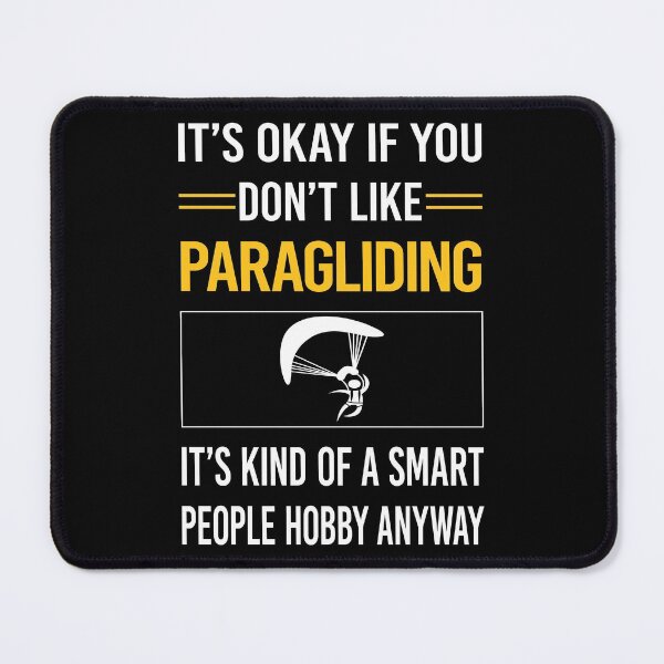 Item preview, Funny Smart People Paragliding Paraglide Paraglider designed and sold by fatherbarliman.