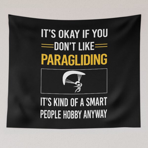 Item preview, Funny Smart People Paragliding Paraglide Paraglider designed and sold by fatherbarliman.