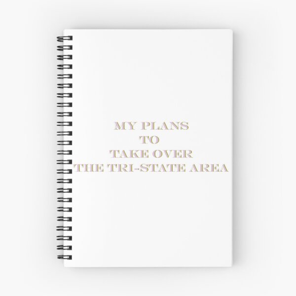 Item preview, My plans to take over the tri state area. 3 designed and sold by General  Ideas.