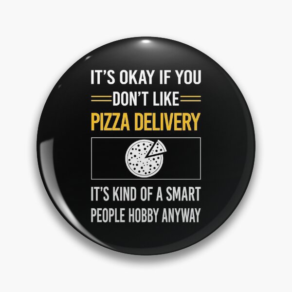 Item preview, Funny Smart People Pizza Delivery designed and sold by fatherbarliman.