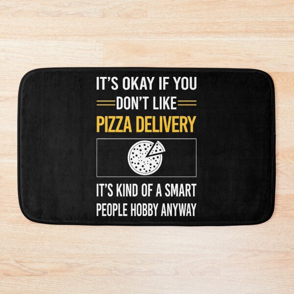 Item preview, Funny Smart People Pizza Delivery designed and sold by fatherbarliman.