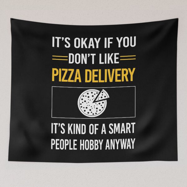 Item preview, Funny Smart People Pizza Delivery designed and sold by fatherbarliman.
