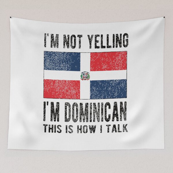 Item preview, Proud Dominican Roots Dominican Republic Flag designed and sold by Pukiart.