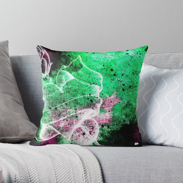 Rainbow Collection "Evil Edition" - Version 3 of 3 Throw Pillow