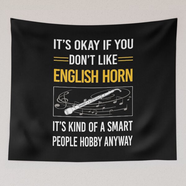 Item preview, Funny Smart People English Horn Cor Anglais designed and sold by RandalDavis.