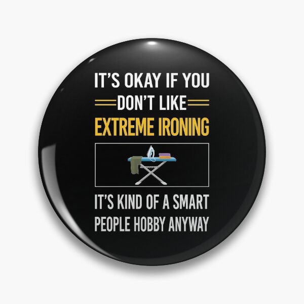Item preview, Funny Smart People Extreme Ironing designed and sold by RandalDavis.