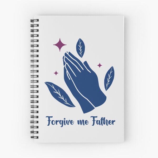 Item preview, Forgive Me Father. Praying Hands  designed and sold by Rebel-Design.