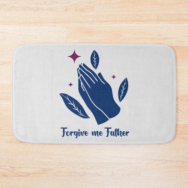 Item preview, Forgive Me Father. Praying Hands  designed and sold by Rebel-Design.