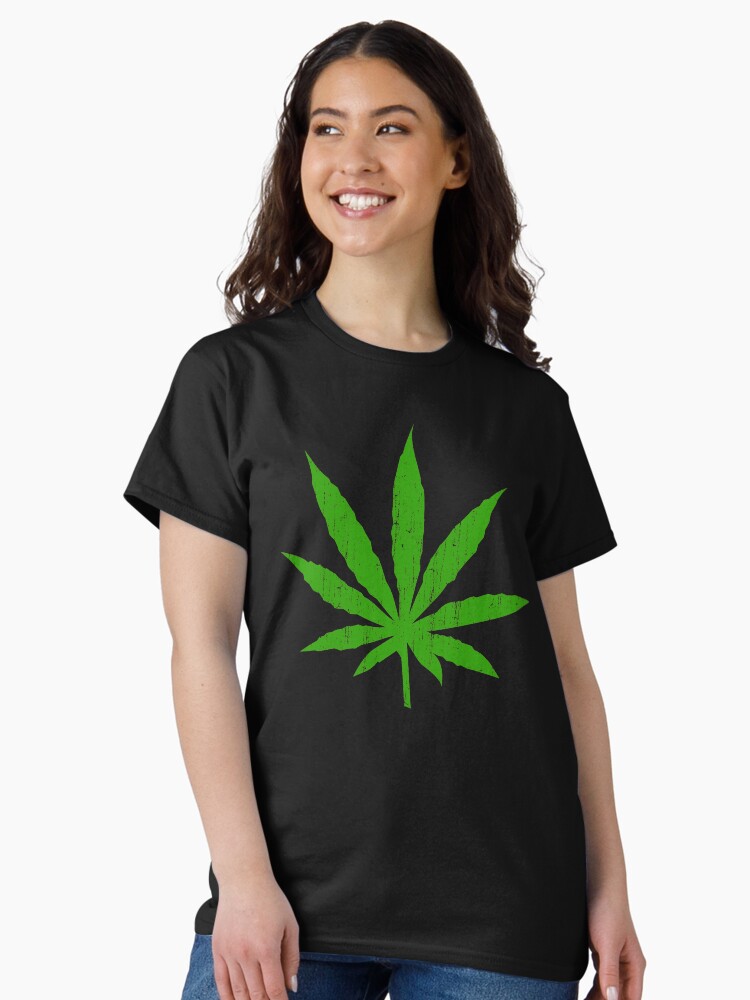 Thumbnail 1 of 7, Classic T-Shirt, Marijuana Leaf designed and sold by MarijuanaTshirt.