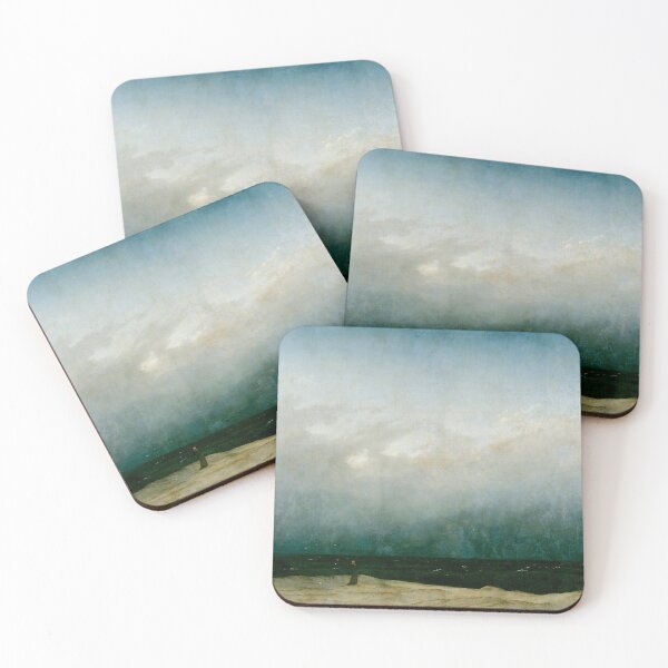 Item preview, The Monk by the Sea - Caspar David Friedrich  designed and sold by TheSoulOfArt.