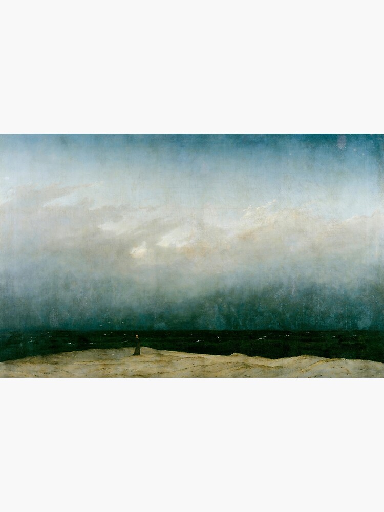 The Monk by the Sea - Caspar David Friedrich by TheSoulOfArt