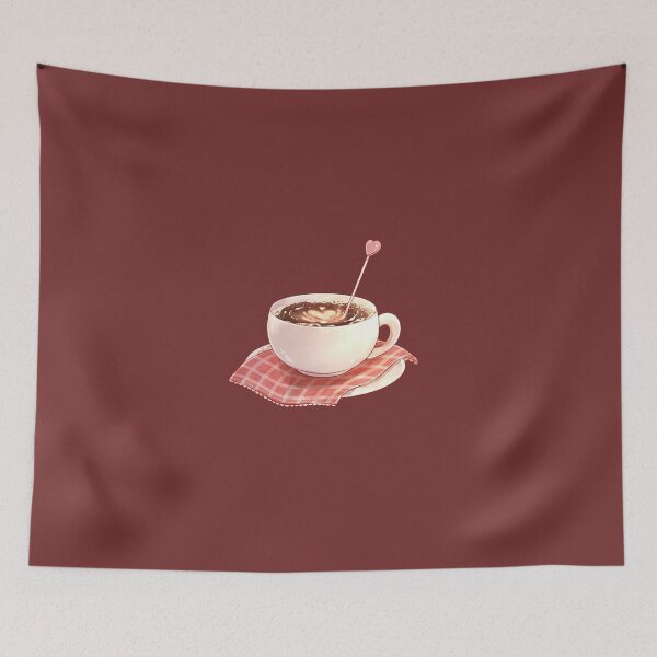 Item preview, Lovely Coffee Lovers Cup illustration designed and sold by Stickow.