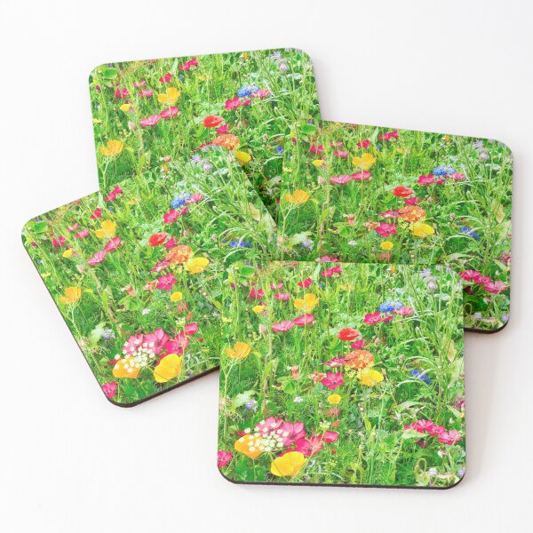 Item preview,   Wildflower Meadow with a Variety of Colourful Flowers     designed and sold by HappyBunny3.