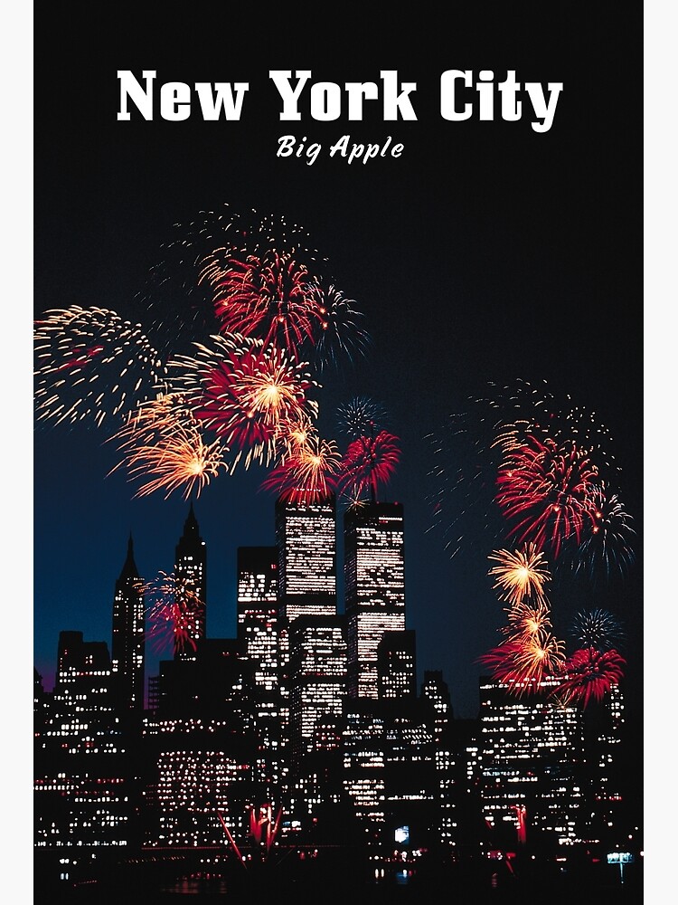 NEW YORK CITY: Big Apple by BeautifulPrints