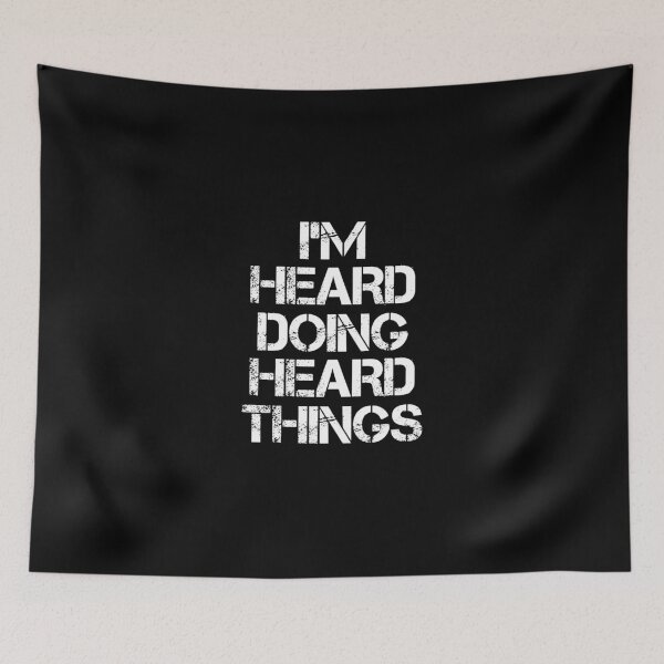 Item preview, Heard Name T Shirt - I'm Heard Doing Heard Things Name Gift Item Tee designed and sold by chezeva.