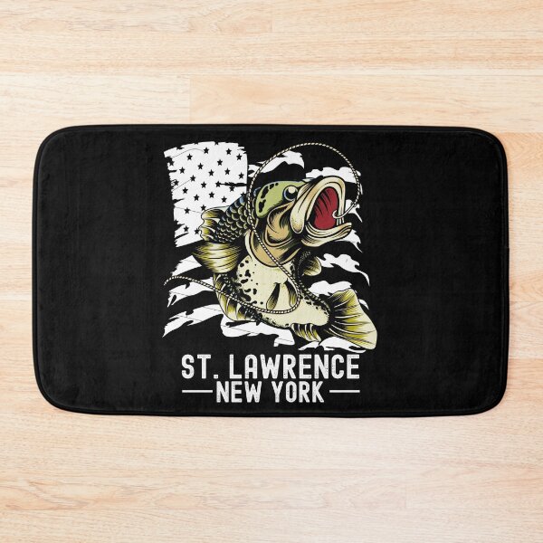 Item preview, Bass Fishing Game Fishing Sports Fisherman St. Lawrence New York designed and sold by CharJens.
