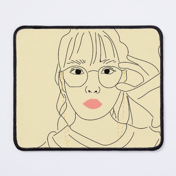 Item preview, lee jieun iu silhouette, kpop singer Brown #F6EABE designed and sold by mysakura.
