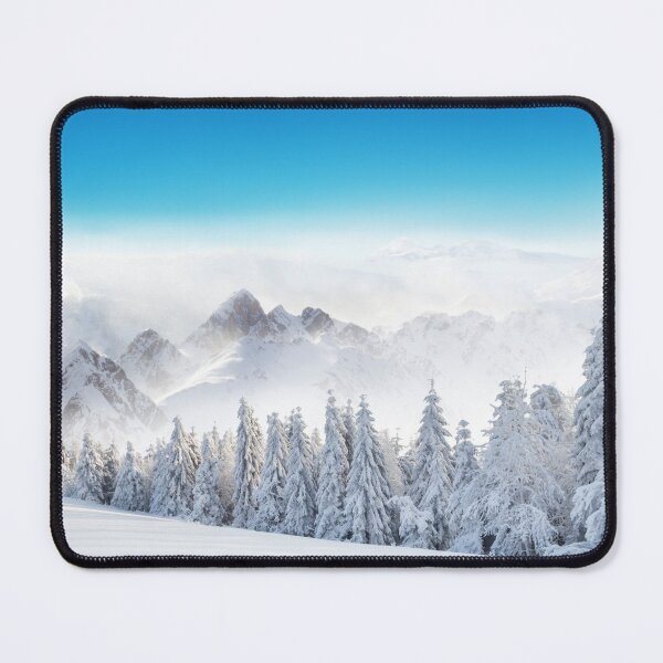 Item preview, Snow Mountains Winter Landscape designed and sold by silviaol.