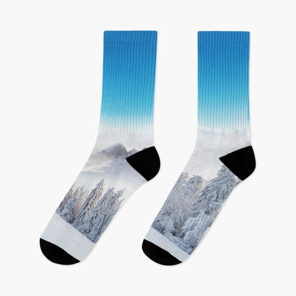 Item preview, Snow Mountains Winter Landscape designed and sold by silviaol.