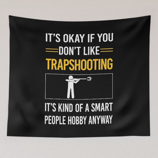 Item preview, Funny Smart People Trapshooting Trap Shooting Clay Target Shooting designed and sold by RandalDavis.