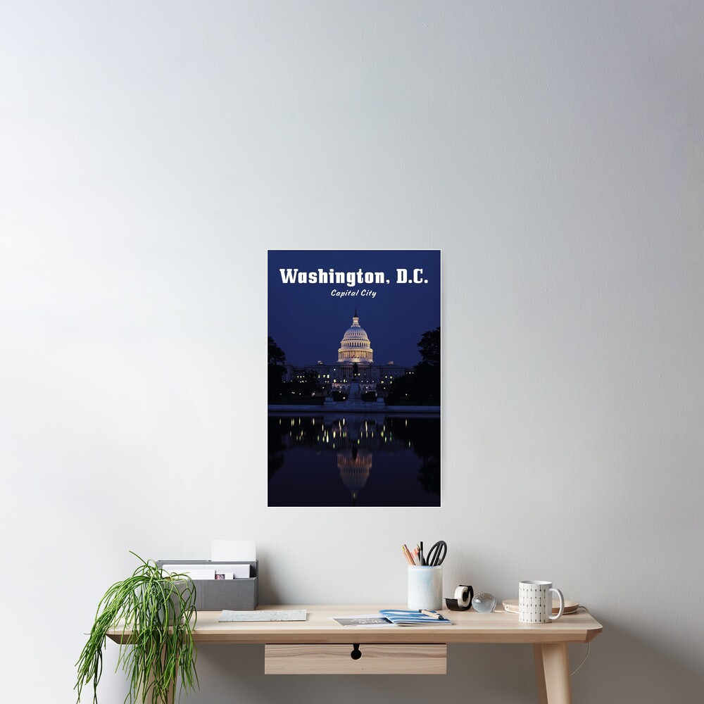 WASHINGTON, DC: Capital City Poster