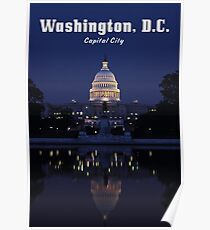 WASHINGTON, DC: Hauptstadt Poster