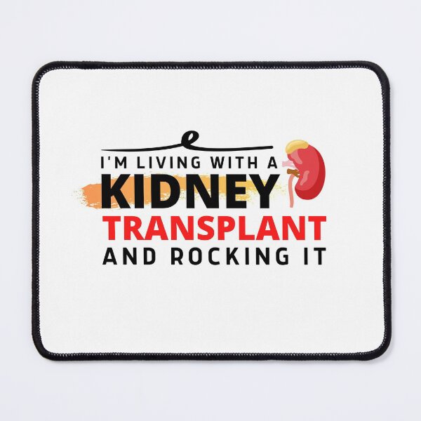 Item preview, I'm Living With a A Kidney Transplant and Rocking It, Organ Donor, Transplant Survivor, Organ Donor Gift, Organ Donor Tee designed and sold by AmineHQ.