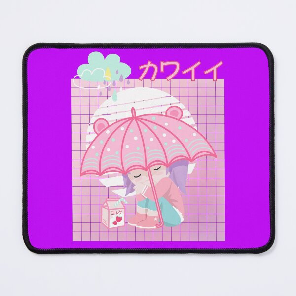 Item preview, 90s Japanese Kawaii Sad Girl Pink Japanese Strawberry Milk designed and sold by gogo-jr.