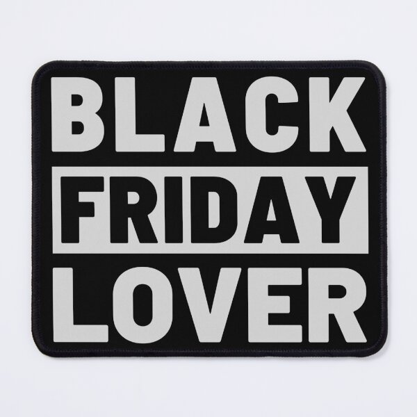 Item preview, Black Friday lover typography black and white designed and sold by Hohohaxi.