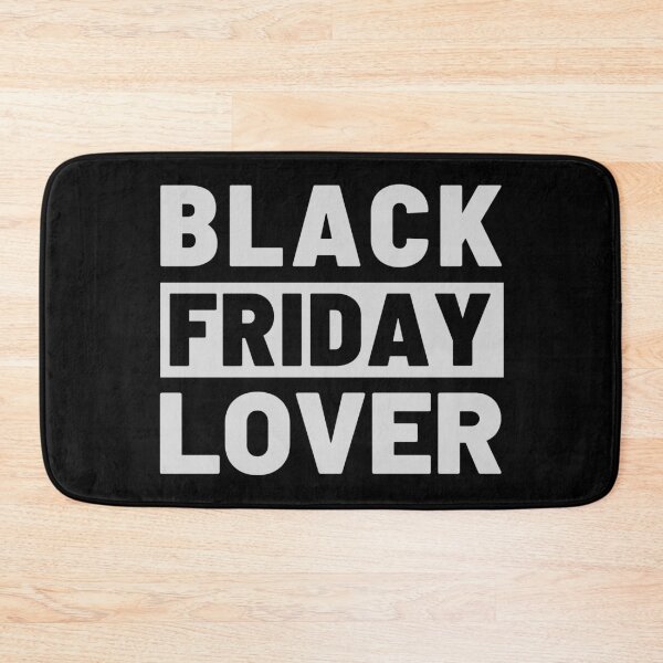 Item preview, Black Friday lover typography black and white  designed and sold by Hohohaxi.