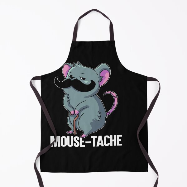 Item preview, Mouse-Tache Pun English Funny Word Play designed and sold by Coconil.