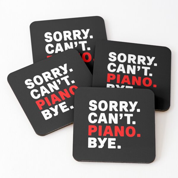 Item preview, Sorry. Piano. Bye. designed and sold by Kathyy-.