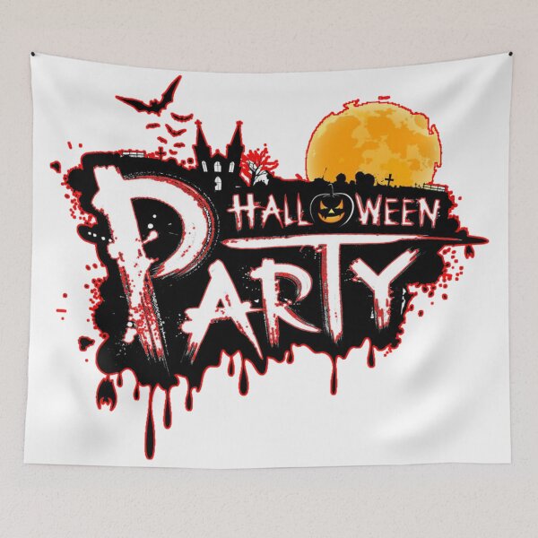Item preview, Halloween Party New Art designed and sold by Premium-Cart.