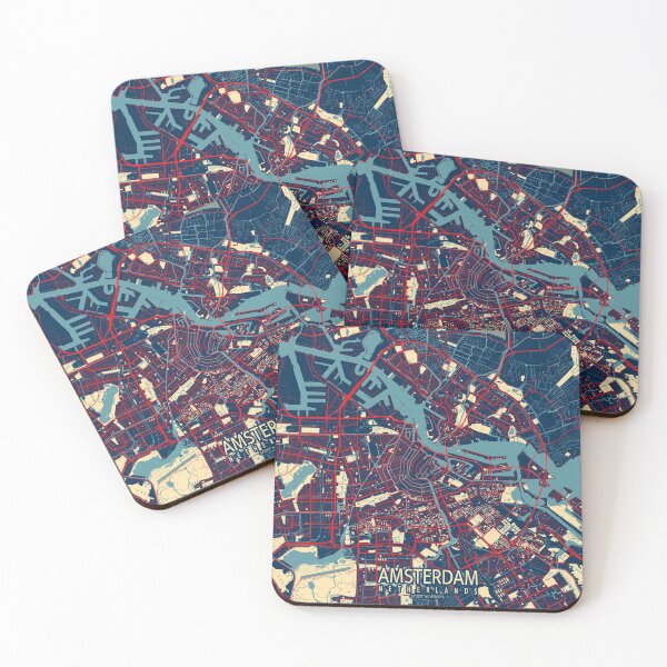 Item preview, Amsterdam City Map of the Netherlands - Hope designed and sold by deMAP.
