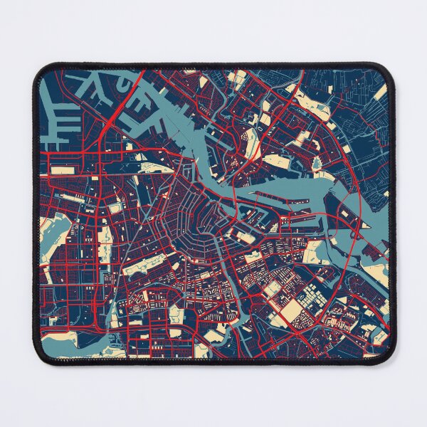 Item preview, Amsterdam City Map of the Netherlands - Hope designed and sold by deMAP.