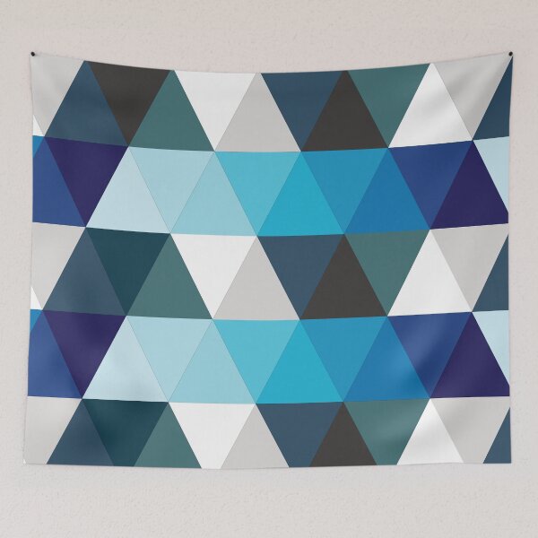 Item preview, Colorful Triangle Pattern designed and sold by FridPix.